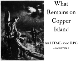 Cover of the supplement 'What remains on copper island'